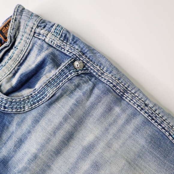 COPY - Rock Revival Walden Slim Boot Cut Jeans- 33 - Picture 7 of 17